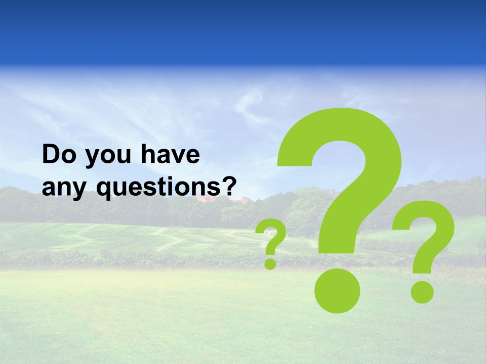 Plain Wood Grassland PowerPoint Template