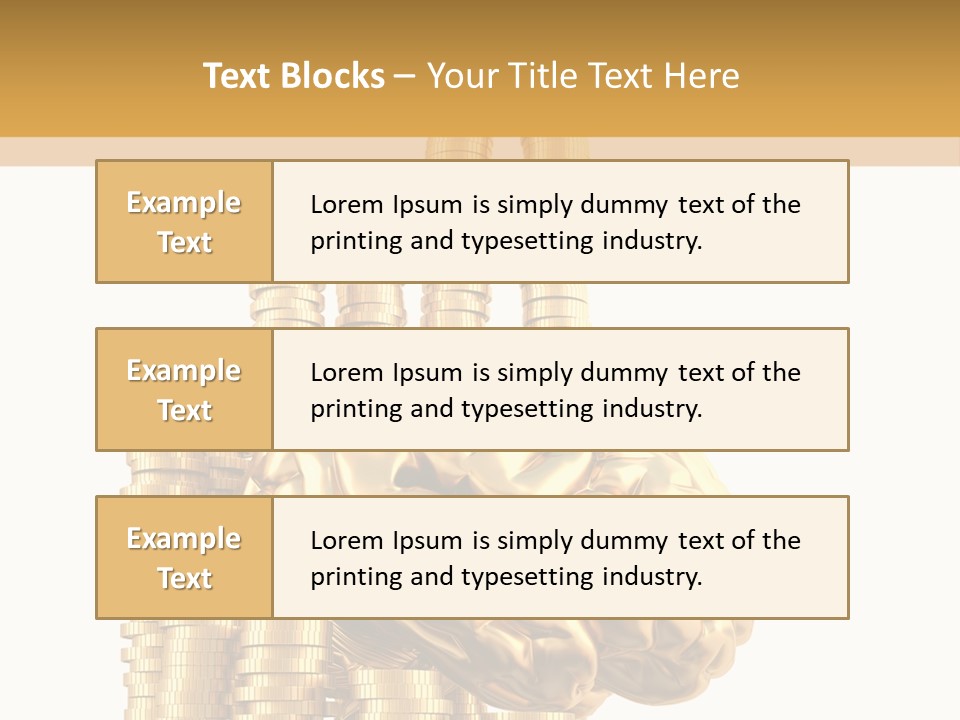 Suit Aggression Male PowerPoint Template