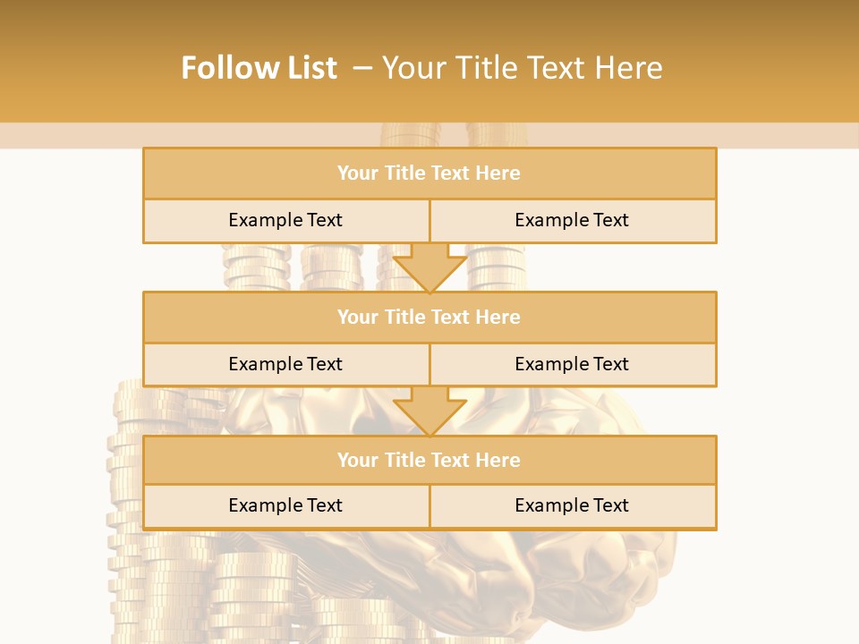 Suit Aggression Male PowerPoint Template