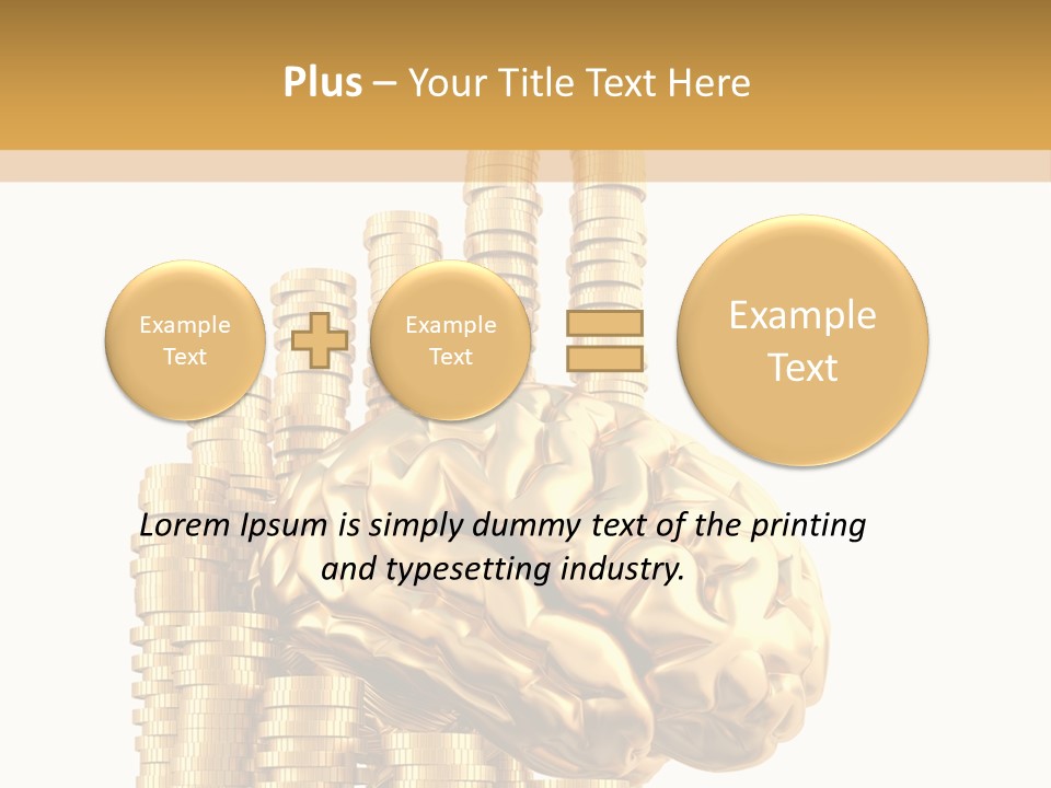 Suit Aggression Male PowerPoint Template