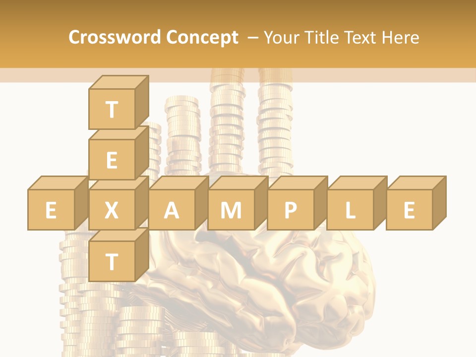 Suit Aggression Male PowerPoint Template