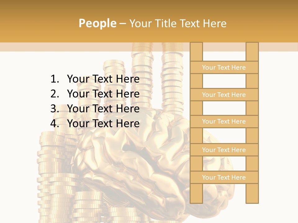 Suit Aggression Male PowerPoint Template