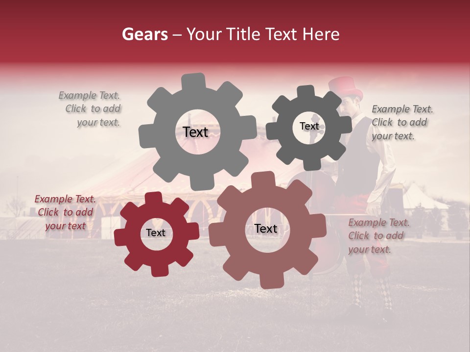 Sound Artistic Old PowerPoint Template