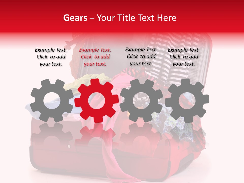 Ship Sun Horizontal PowerPoint Template