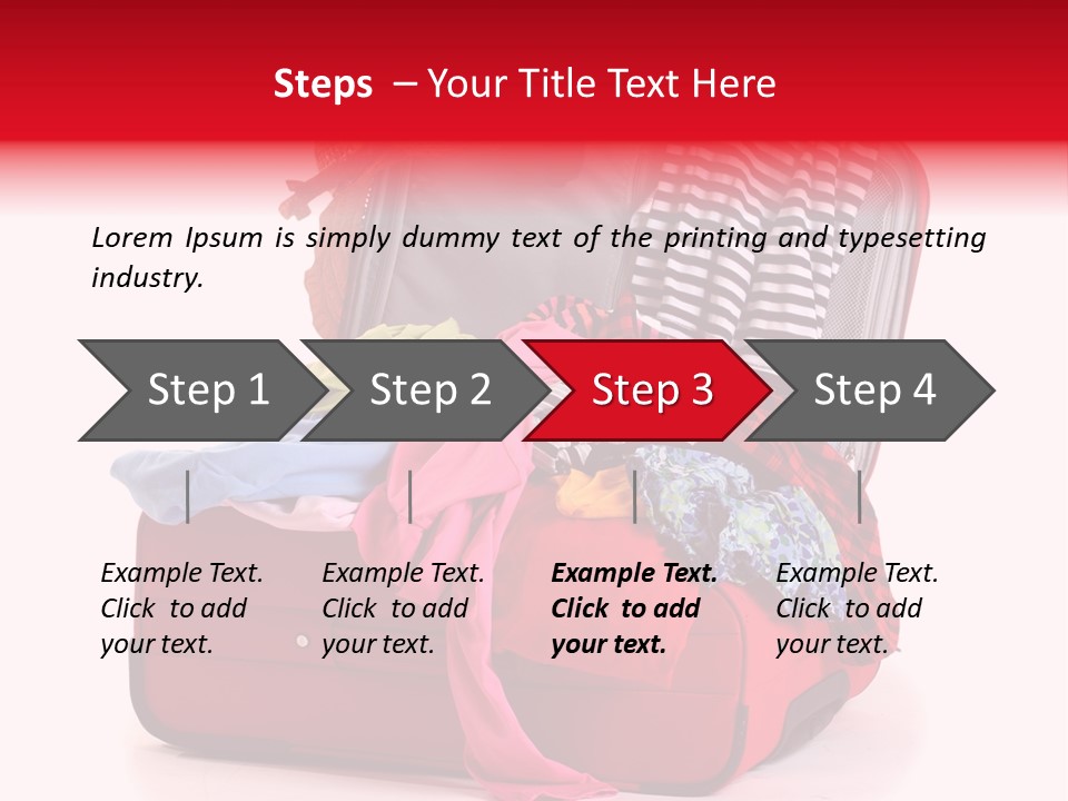Ship Sun Horizontal PowerPoint Template