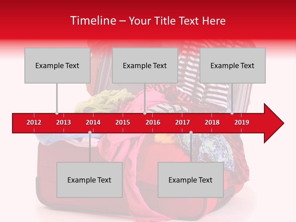 Ship Sun Horizontal PowerPoint Template