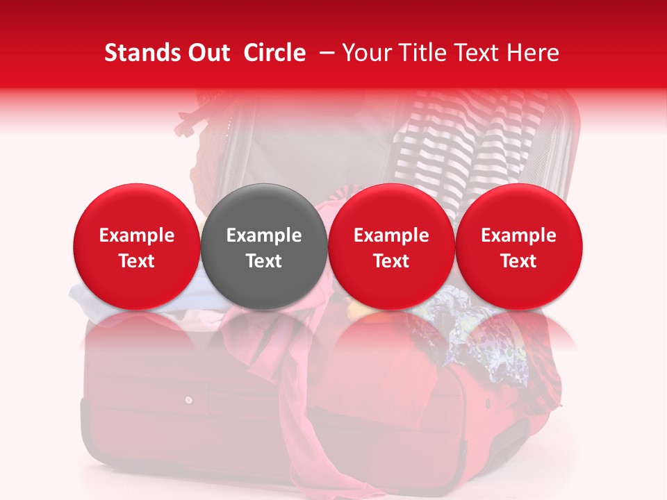 Ship Sun Horizontal PowerPoint Template