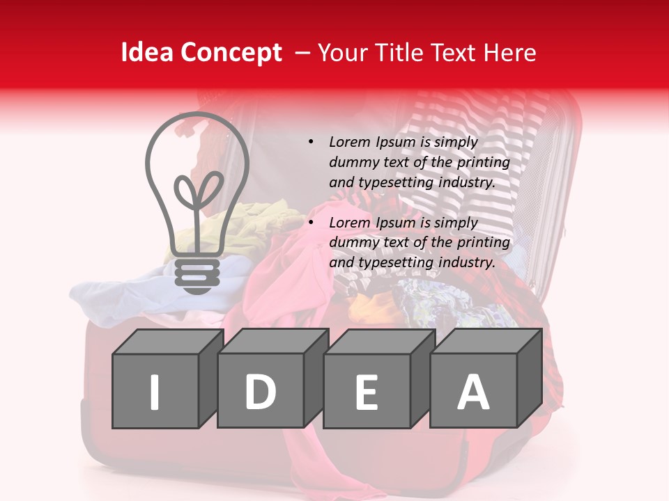 Ship Sun Horizontal PowerPoint Template