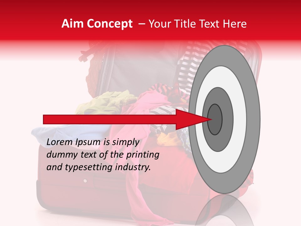 Ship Sun Horizontal PowerPoint Template