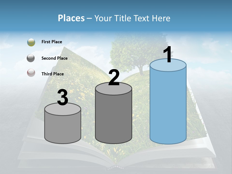 Meadow Page Nature PowerPoint Template