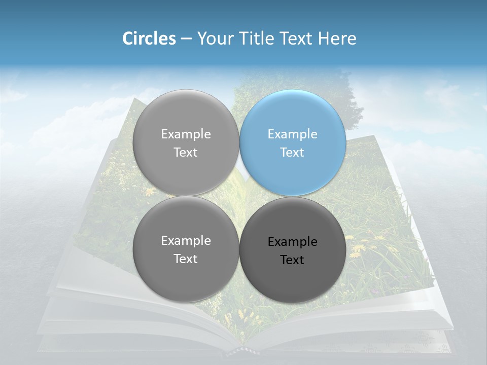 Meadow Page Nature PowerPoint Template