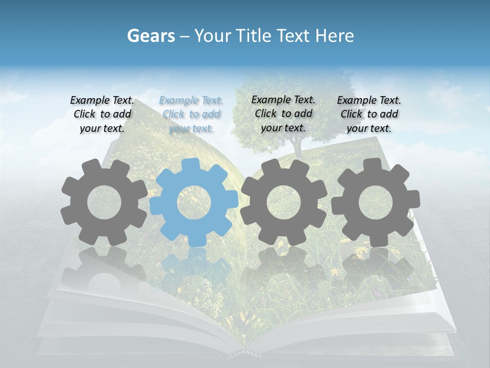 Meadow Page Nature PowerPoint Template