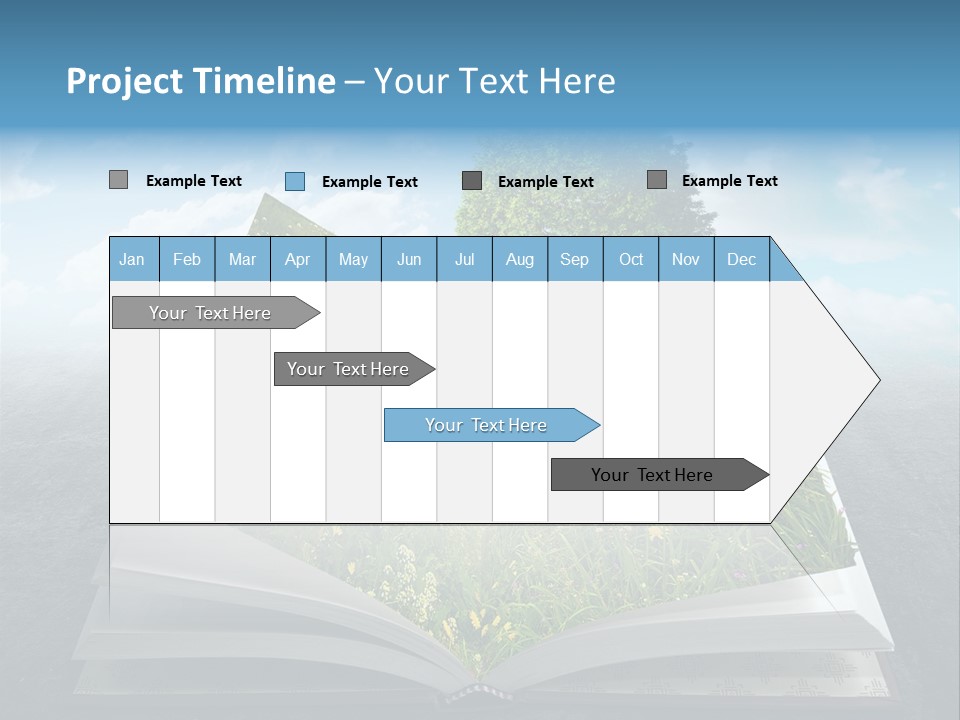 Meadow Page Nature PowerPoint Template