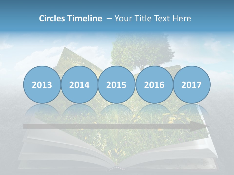 Meadow Page Nature PowerPoint Template