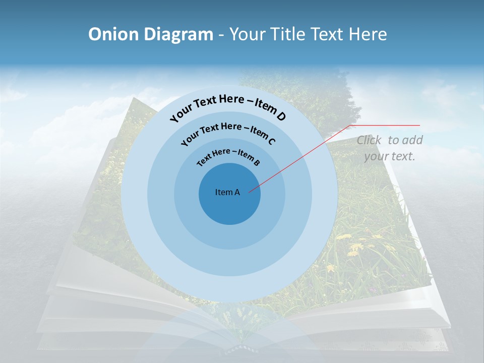 Meadow Page Nature PowerPoint Template