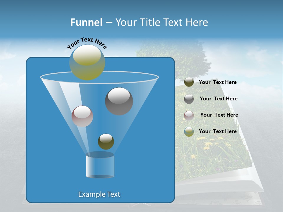 Meadow Page Nature PowerPoint Template