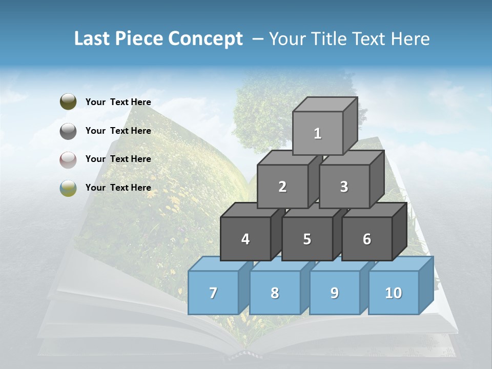 Meadow Page Nature PowerPoint Template