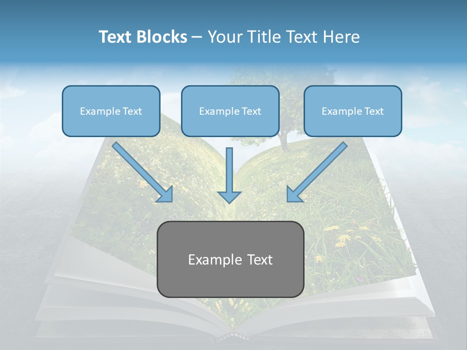 Meadow Page Nature PowerPoint Template