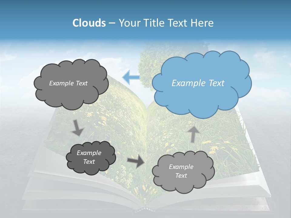 Meadow Page Nature PowerPoint Template