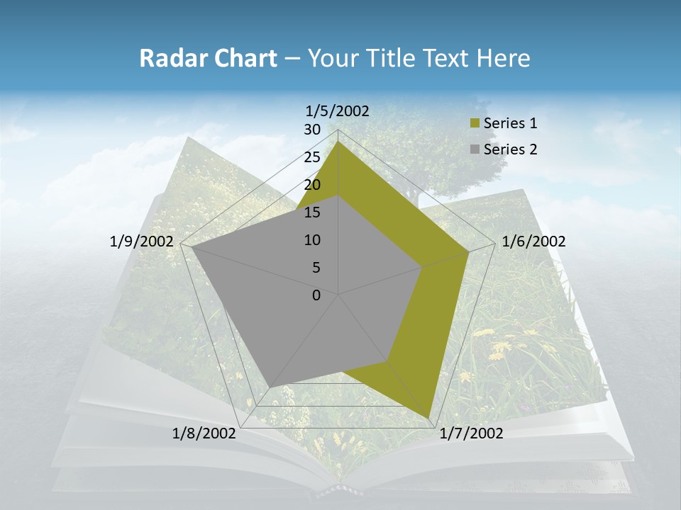 Meadow Page Nature PowerPoint Template