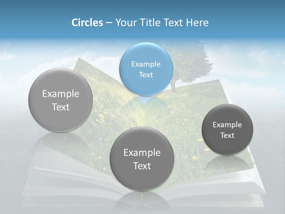 Meadow Page Nature PowerPoint Template