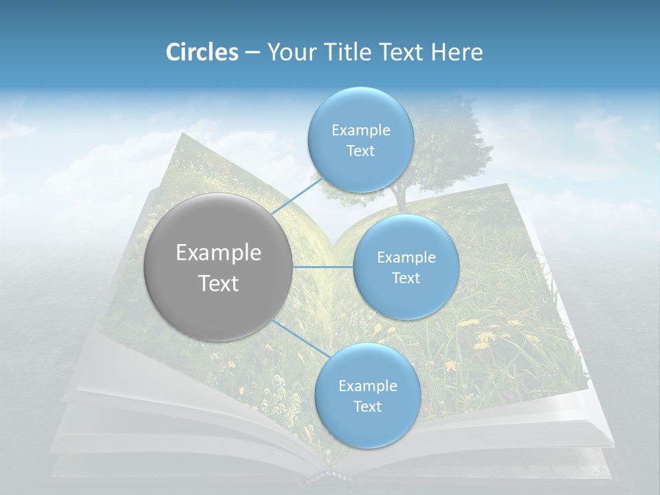 Meadow Page Nature PowerPoint Template