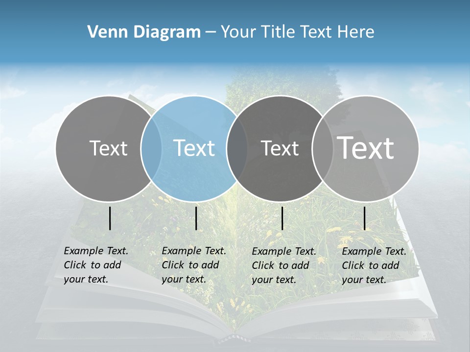 Meadow Page Nature PowerPoint Template