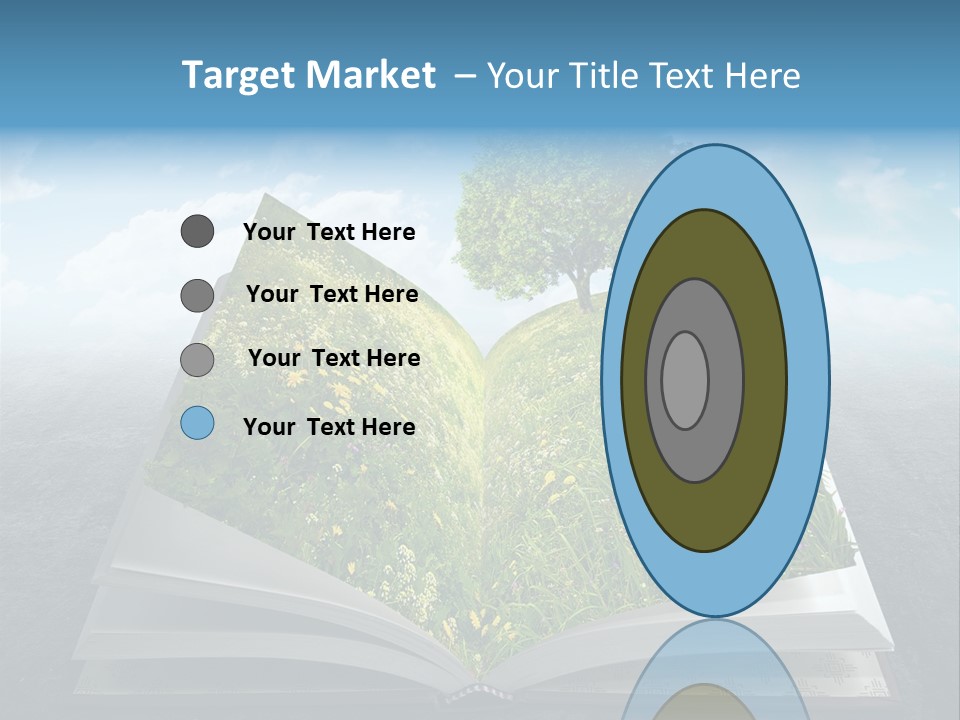 Meadow Page Nature PowerPoint Template