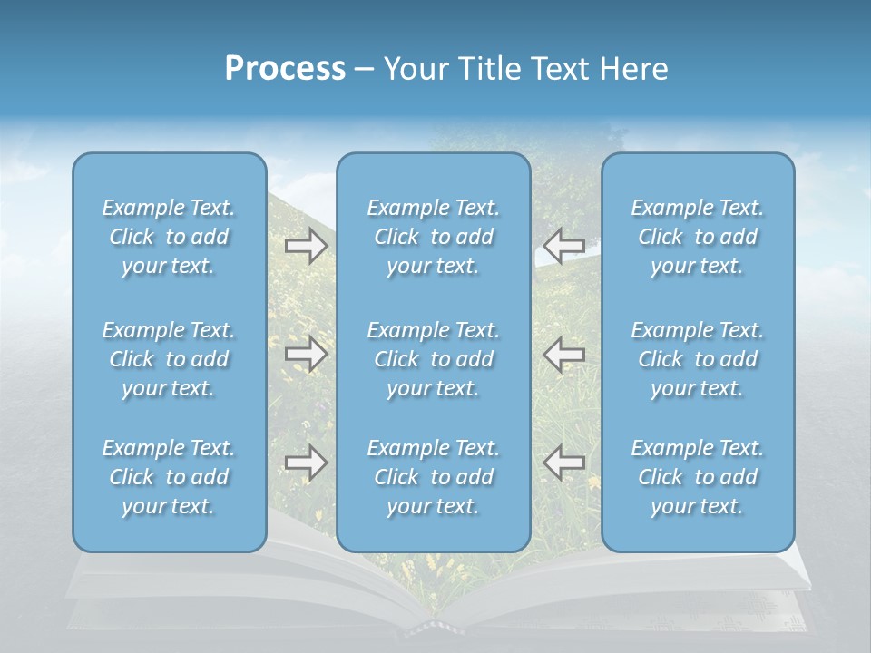 Meadow Page Nature PowerPoint Template