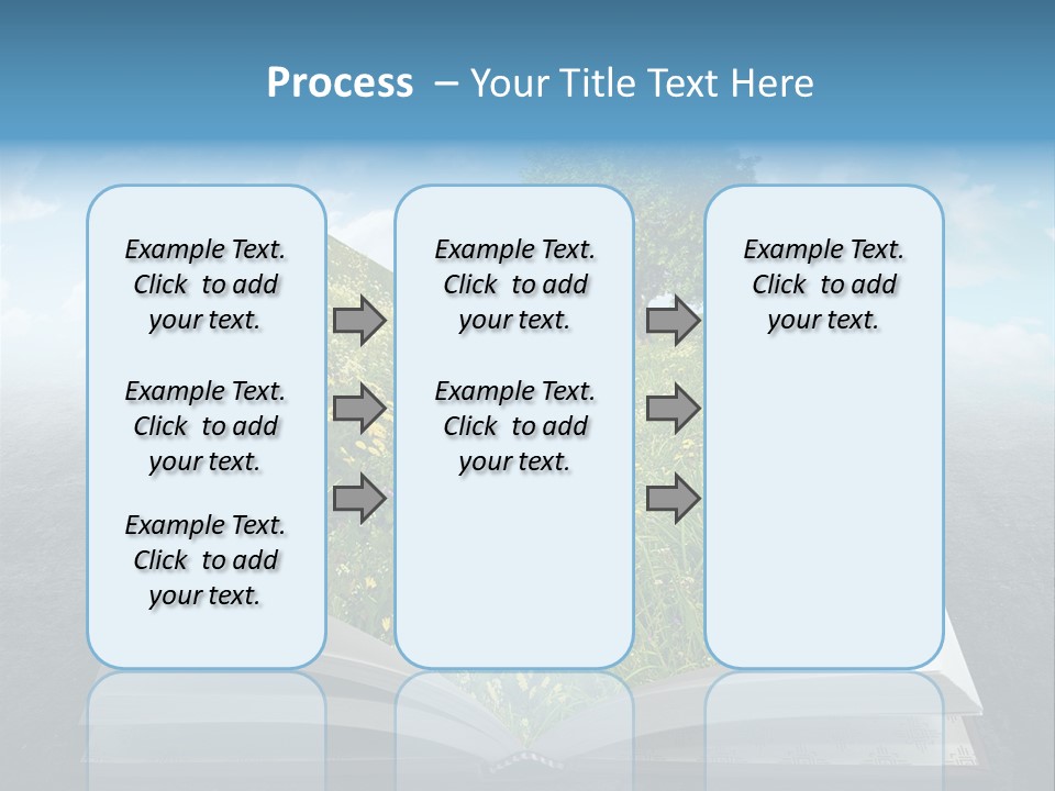 Meadow Page Nature PowerPoint Template
