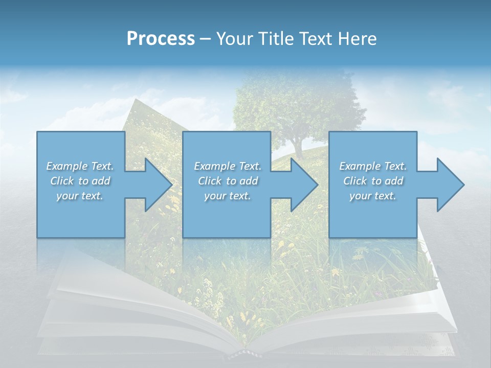 Meadow Page Nature PowerPoint Template