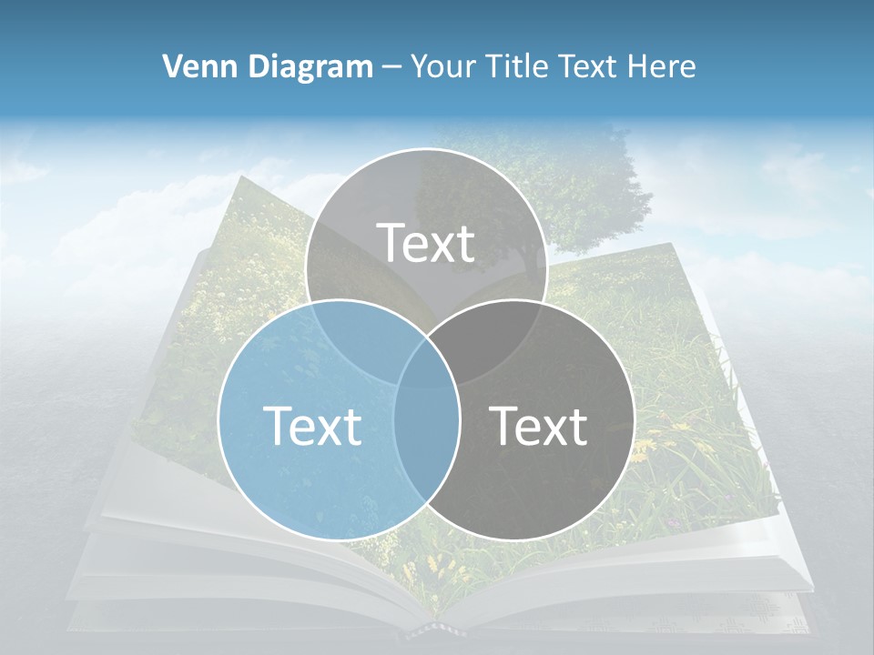 Meadow Page Nature PowerPoint Template