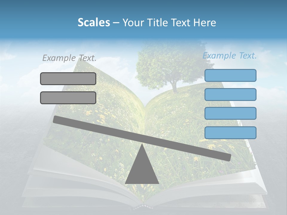 Meadow Page Nature PowerPoint Template