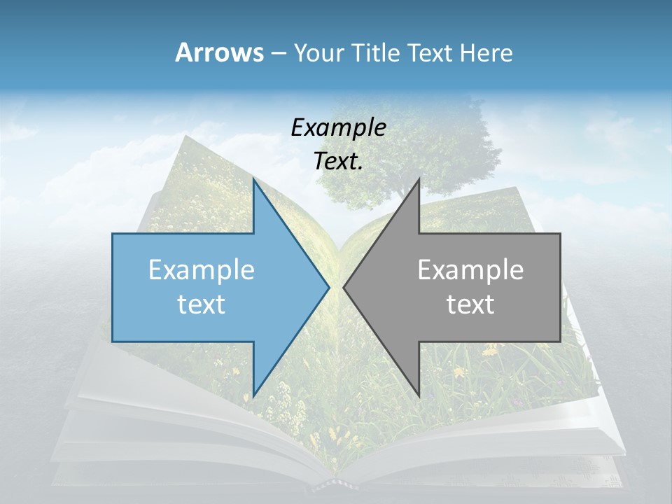 Meadow Page Nature PowerPoint Template