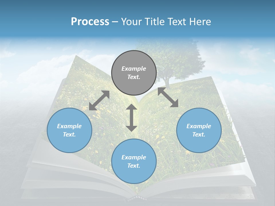 Meadow Page Nature PowerPoint Template