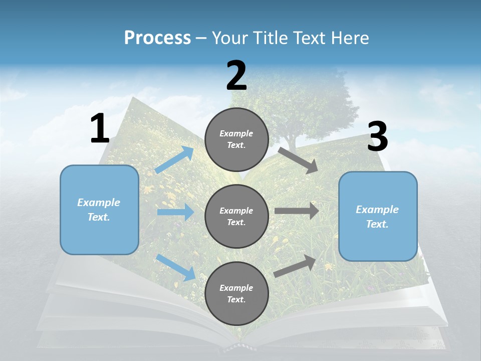 Meadow Page Nature PowerPoint Template