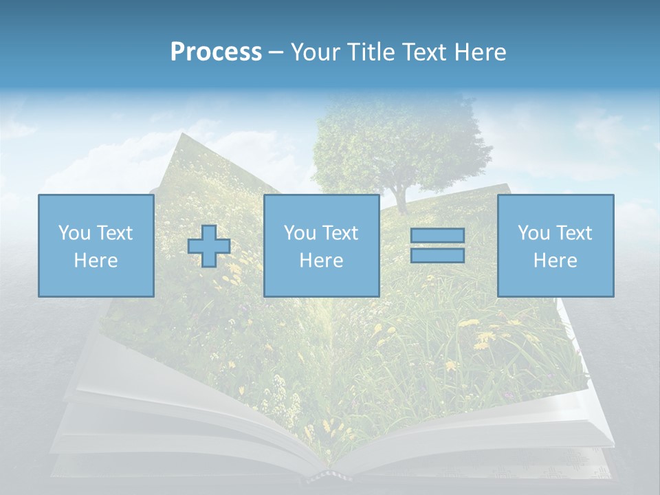 Meadow Page Nature PowerPoint Template