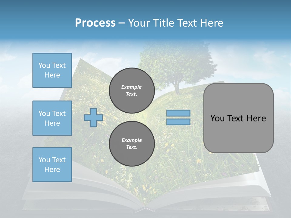 Meadow Page Nature PowerPoint Template