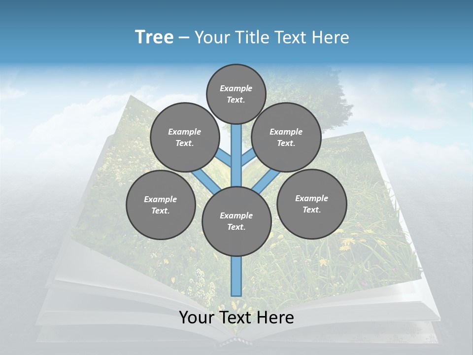 Meadow Page Nature PowerPoint Template