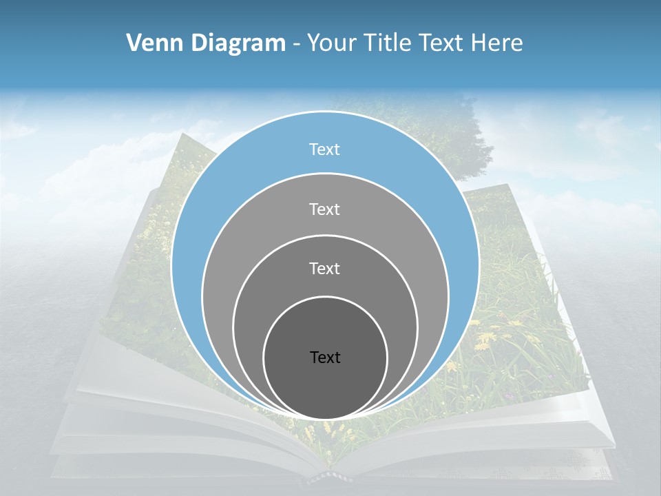 Meadow Page Nature PowerPoint Template