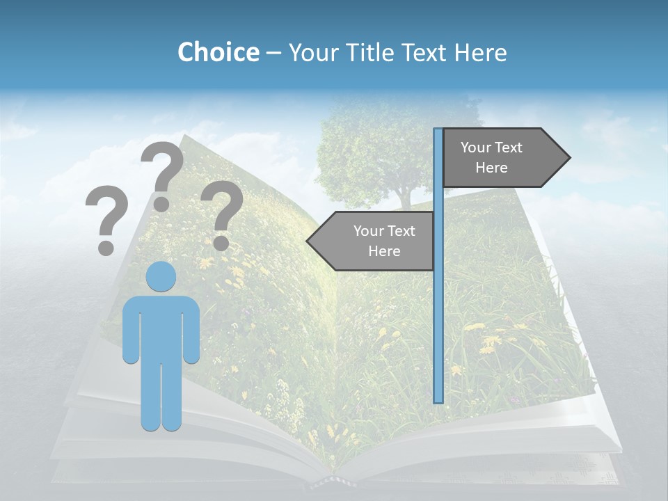 Meadow Page Nature PowerPoint Template