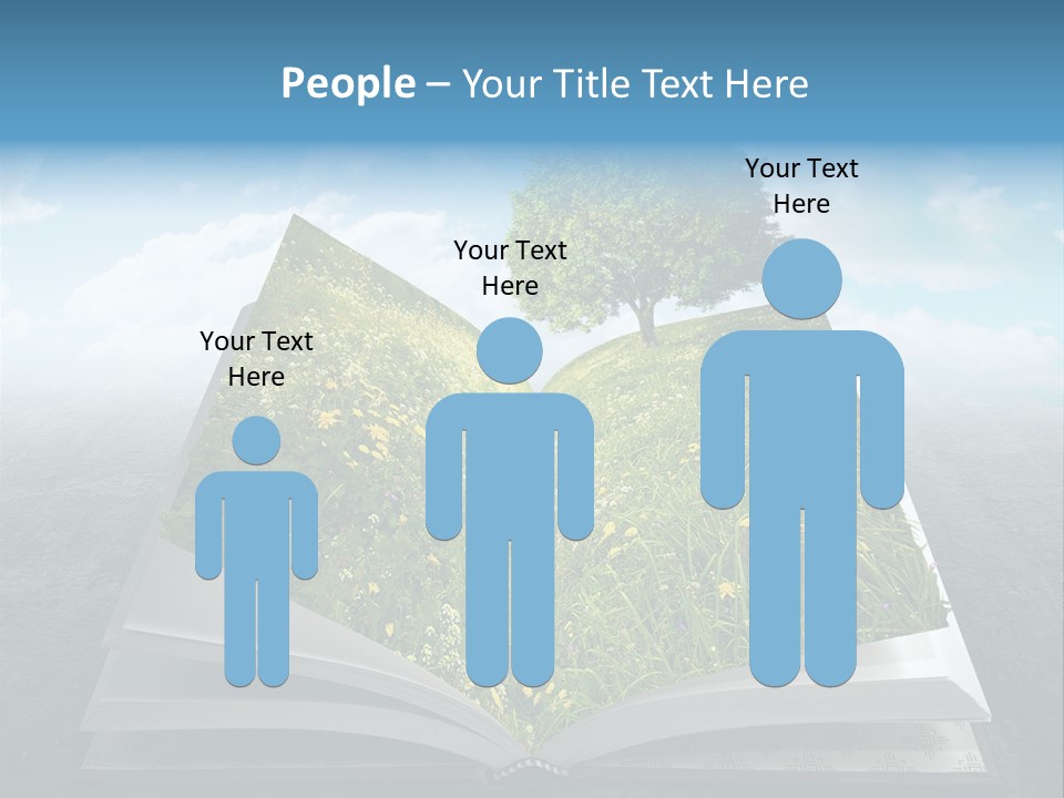 Meadow Page Nature PowerPoint Template