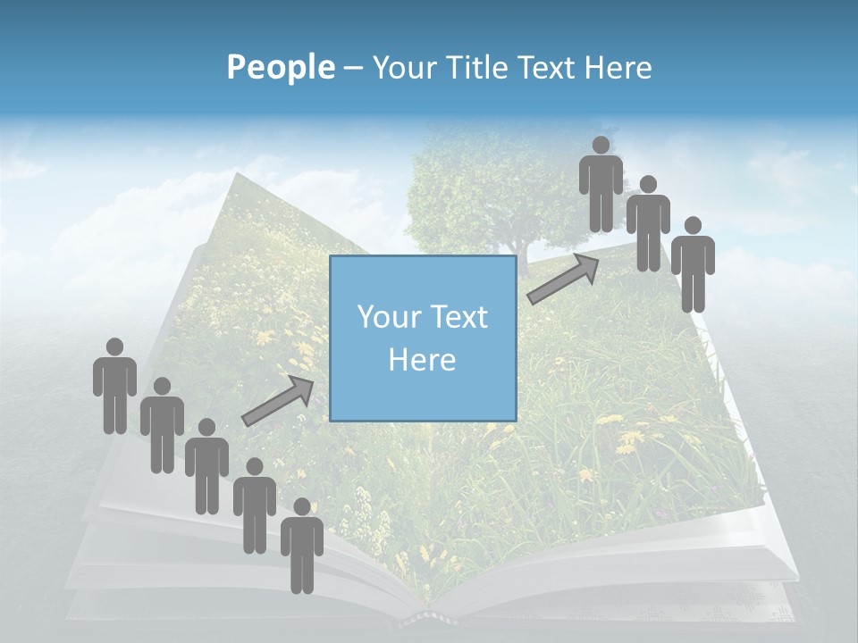 Meadow Page Nature PowerPoint Template