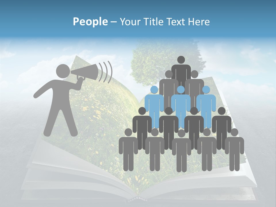 Meadow Page Nature PowerPoint Template