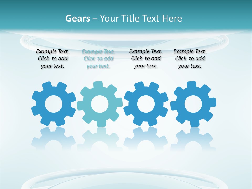 Blank White Wallpaper PowerPoint Template