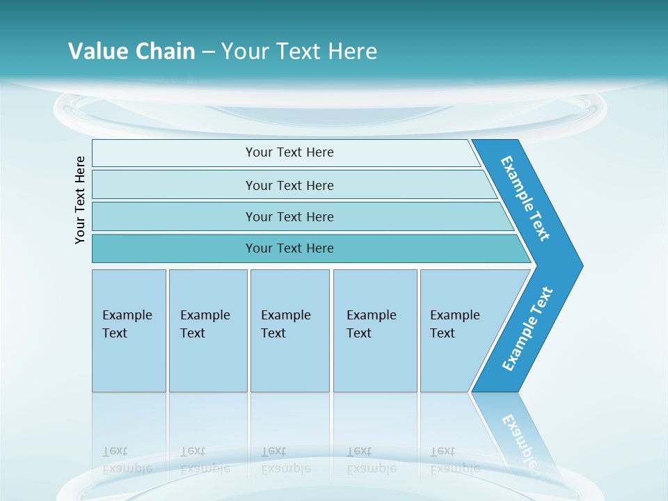 Blank White Wallpaper PowerPoint Template