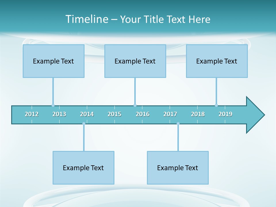 Blank White Wallpaper PowerPoint Template