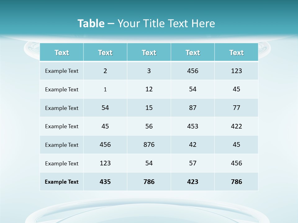 Blank White Wallpaper PowerPoint Template