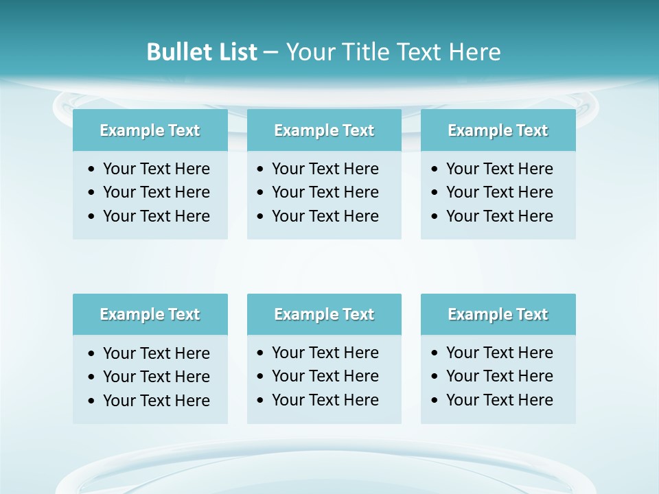 Blank White Wallpaper PowerPoint Template