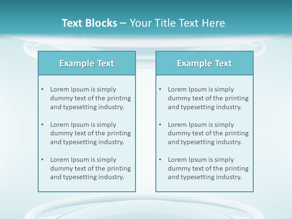 Blank White Wallpaper PowerPoint Template